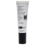 PCA SKIN Sheer Tint Broad Spectrum SPF 45 - Universally-Tinted Water-Resistant Hydrating Sunscreen