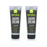 Pacific Shaving Company Natural Shaving Cream - Shea Butter + Vitamin E Shave Cream for Hydrated Sensitive Skin