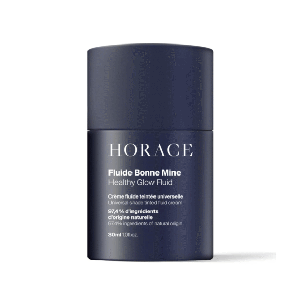 HORACE Healthy Glow Fluid for Men – Universal Tinted Moisturizing Cream 97% Natural & Organic Ingredients Vegan, No Parabens, Silicones, or Mineral Oils 30 ml