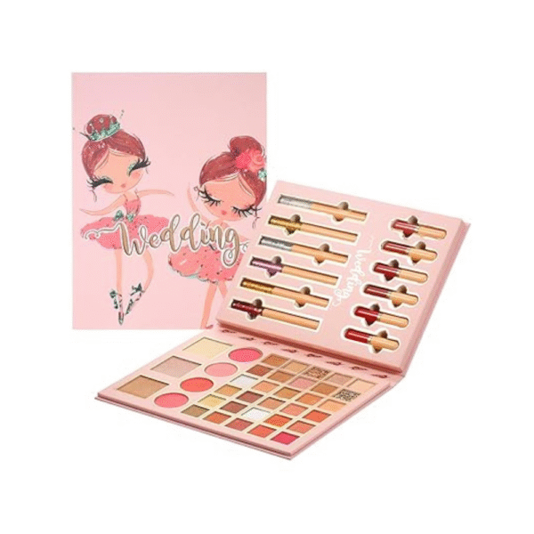 Makeup Kit All-in-One Gift Set for Women | 30 Earth Eyeshadow Shades, 4 Blush, 3 Highlights, 6 Lip Glosses & 6 Eyeliners | Complete Makeup Book Palette