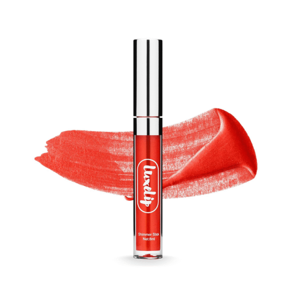LuxeLip™ Matte Lipstick, Hydrating Non-Sticky Lip Gloss for Luminous Shine & Moisturized Lips, Lightweight, Long-Lasting Glossy Finish, Cruelty-Free Lip Makeup for Women (Chili Flake, 8ml)