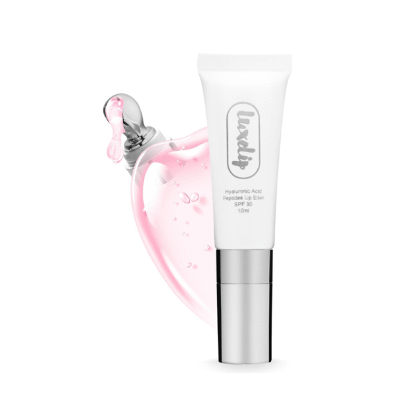 Tinted Lip Balm Elixir – Hydrating Vegan Lip Care with Sheer Color & Moisturizing Glow – Non-Sticky Nourishing Lip Treatment for Soft, Smooth Lips (Raspberry 10ml)