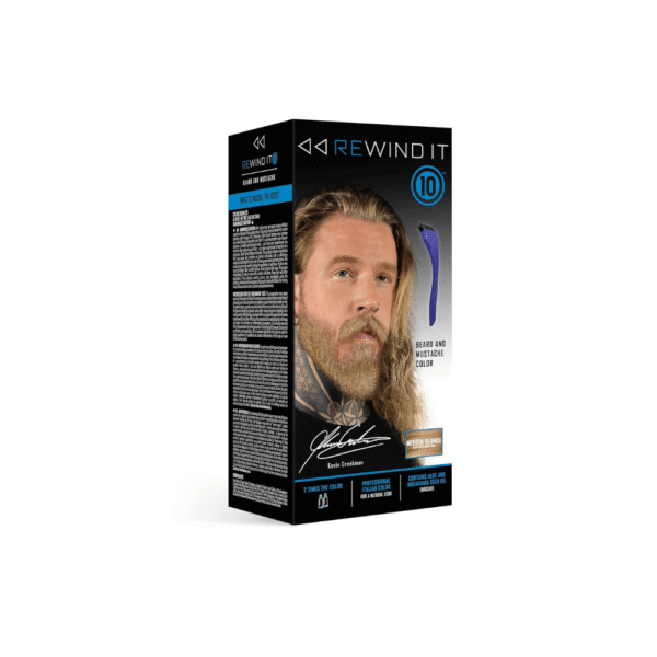 Medium Blonde Beard & Mustache Color – Ammonia-Free, Vegan, Gluten-Free – Hydrating Formula with Meadowfoam Seed Oil, Macadamia Seed Oil & Aloe Vera – Leaping Bunny Certified