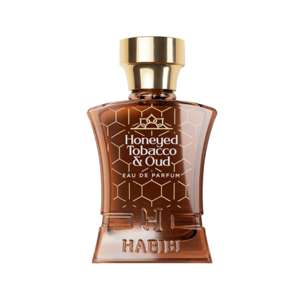 H HABIBI Honeyed Tobacco & Oud Perfume for Men Long Lasting Arabian Cologne with Amber & Woody Notes Luxury Gift Fragrance 2.5 oz / 75ml
