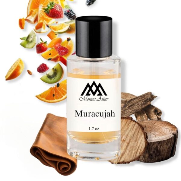 Monac Muracujah Inspired by Oud Maracuja Eau De Parfum, 1.7oz/50ml Unisex Long Lasting Luxury Fragrance Made Affordable