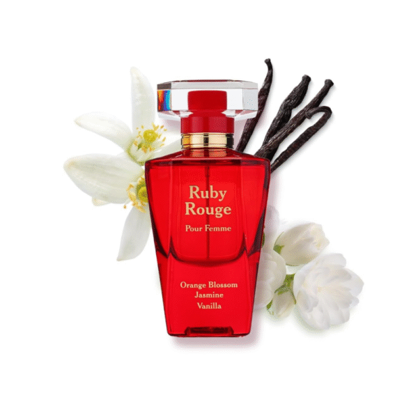 Jean Rish Ruby Rouge Eau de Parfum for Women Long Lasting Luxury Perfume with Orange Blossom, Jasmine & Vanilla 3.4 Fl Oz / 100ml